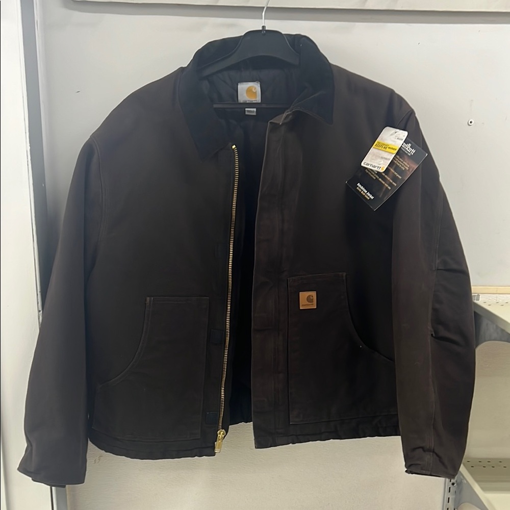 Carhartt J22 DKB Sandstone Jacket with Hood